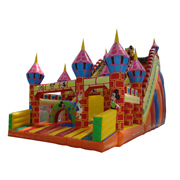 inflatable jumping castle Disney Mickey slide